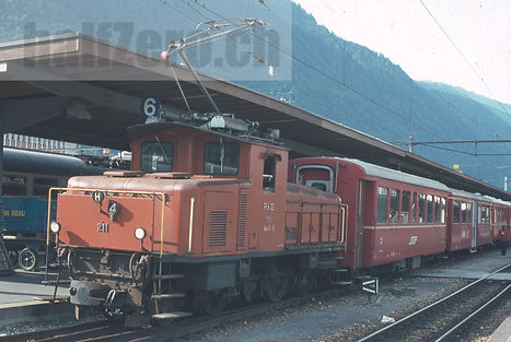 RhB - Chemins de fer rhétiques - Rhätische Bahn - Ferrovia Retica - Viafer Retica