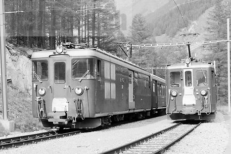 MGB - Matterhorn-Gotthard-Bahn / BVZ - Brig-Visp-Zermatt Bahn / Brigue-Viège-Zermatt