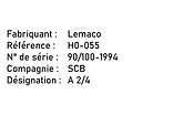 Lemaco A 2/4 SBB CFF FFS SCB Schweizerische Centralbahn