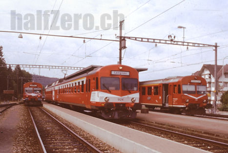 BLS - Lötschbergbahn AG / RM - Regionalverkehr Mittelland / VHB - Vereinigte Huttwil-Bahnen