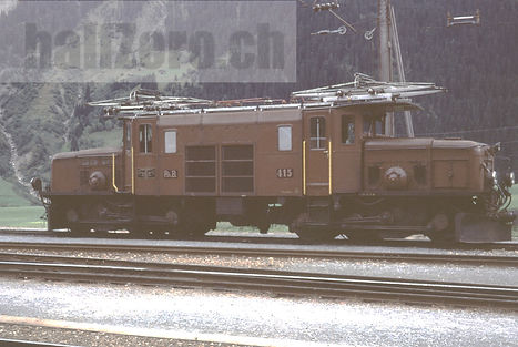 RhB - Chemins de fer rhétiques - Rhätische Bahn - Ferrovia Retica - Viafer Retica