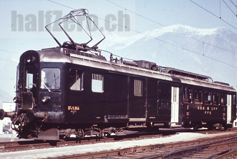 SBB CFF FFS BDe 4/4 BFe 4/4 CFe 4/4