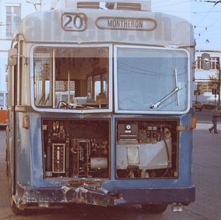 TL Lausanne Transports publics de la région lausannoise Trolleybus FBW BBC Eggli