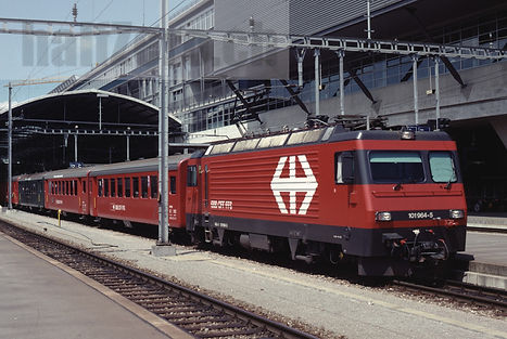 SBB CFF FFS HGe 4/4 II HGe 101 Brünig