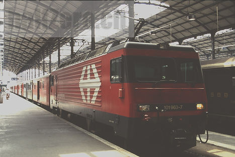 SBB CFF FFS HGe 4/4 II HGe 101 Brünig