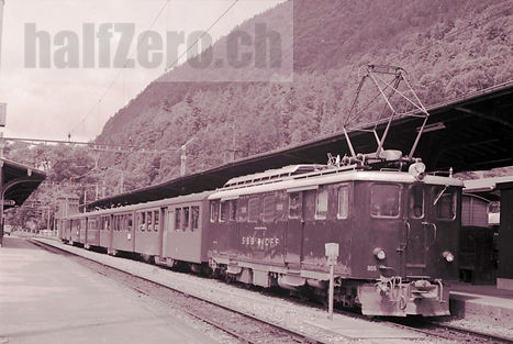 SBB CFF FFS Deh 4/6 Fhe 4/6 Dhe 4/6 Deh 120 Brünig