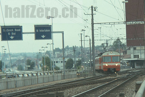 RBS - Regionalverkehr Bern-Solothurn / SZB - Solothurn-Zollikofen-Bern
