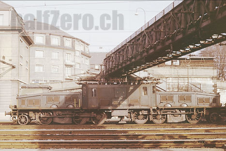 SBB CFF FFS Ce 6/8 III Be 6/8 III Crocodile Krokodil