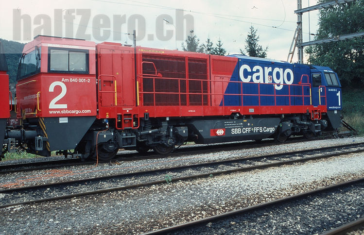 SBB CFF FFS Am 840 Vossloh G 2000 BB Cargo