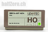 Lematec Ce 6/8 II Be 6/8 II SBB CFF FFS