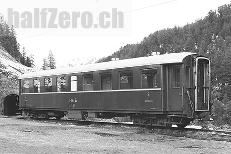 RhB - Chemins de fer rhétiques - Rhätische Bahn - Ferrovia Retica - Viafer Retica