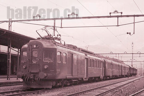 SBB CFF FFS BDe 4/4 BFe 4/4 CFe 4/4