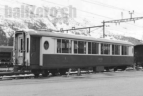 RhB - Chemins de fer rhétiques - Rhätische Bahn - Ferrovia Retica - Viafer Retica