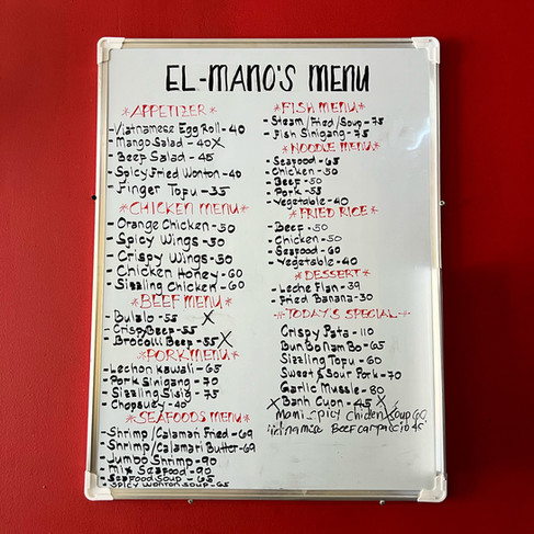 המסעדה הבאה הייתה אל מאנו, מסעדה ובה שני מטבחים, ויאטנמי ופיליפיני, כשבערב המקום הופך גם לבר קריוקי. היא שייכת לאן, בת להורים ויאטנמים שנולדה בישראל. לאחר מלחמת ויאטנם הוריה היגרו לארץ על אונייה שהגיעה לים התיכון ובה כ-100 ויאטנמים שאף מדינה לא הסכימה לקבל, ורק בגין בזמנו הכניס אותם כאזרחים מן המניין. הם גם היו אלו שפתחו את כל המסעדות הסיניות של שנות ה-80. הבלוג של יובי עם כל מה שיאמ, היכנסו וגלו את המסעדות שיובי הכי אהבה ושכל יום בלעדיהן הוא יום מבוזבז, בלוג ביקורת מסעדות שף מפיה של לקוחה רעבה במיוחד. Yuvi Yam.