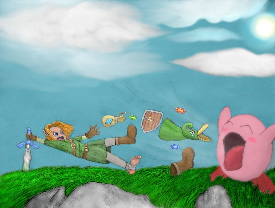Link Vs Kirby