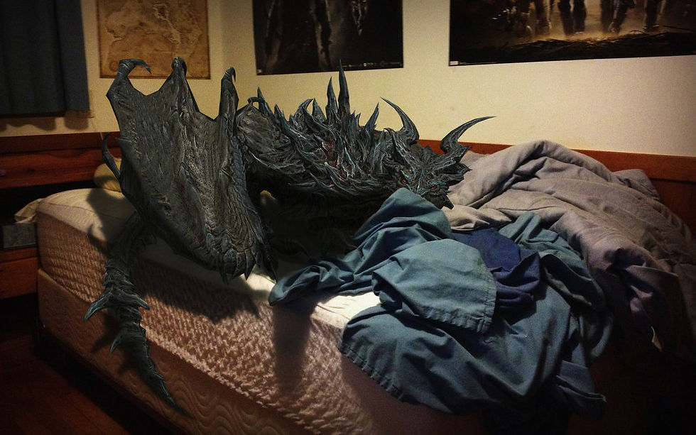 SKYRIM- can't make my bed
