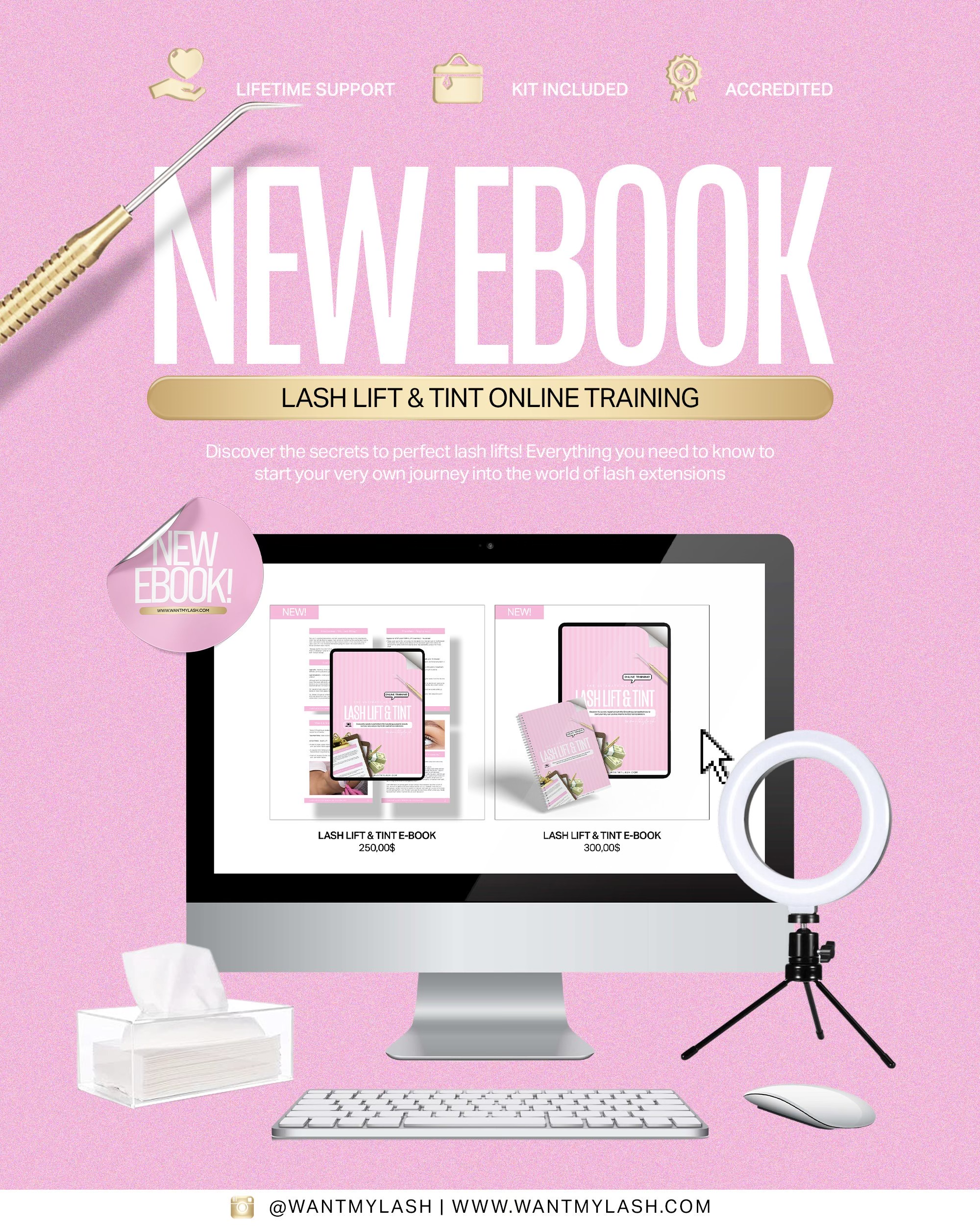 LASH LIFT E-BOOK