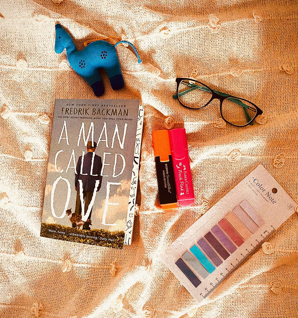 A book on a blanket
