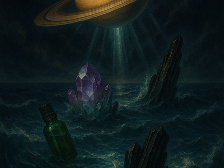 Saturn Retrograde in Pisces 2025: Spiritual Survival Guide with Essential Oils & Crystals