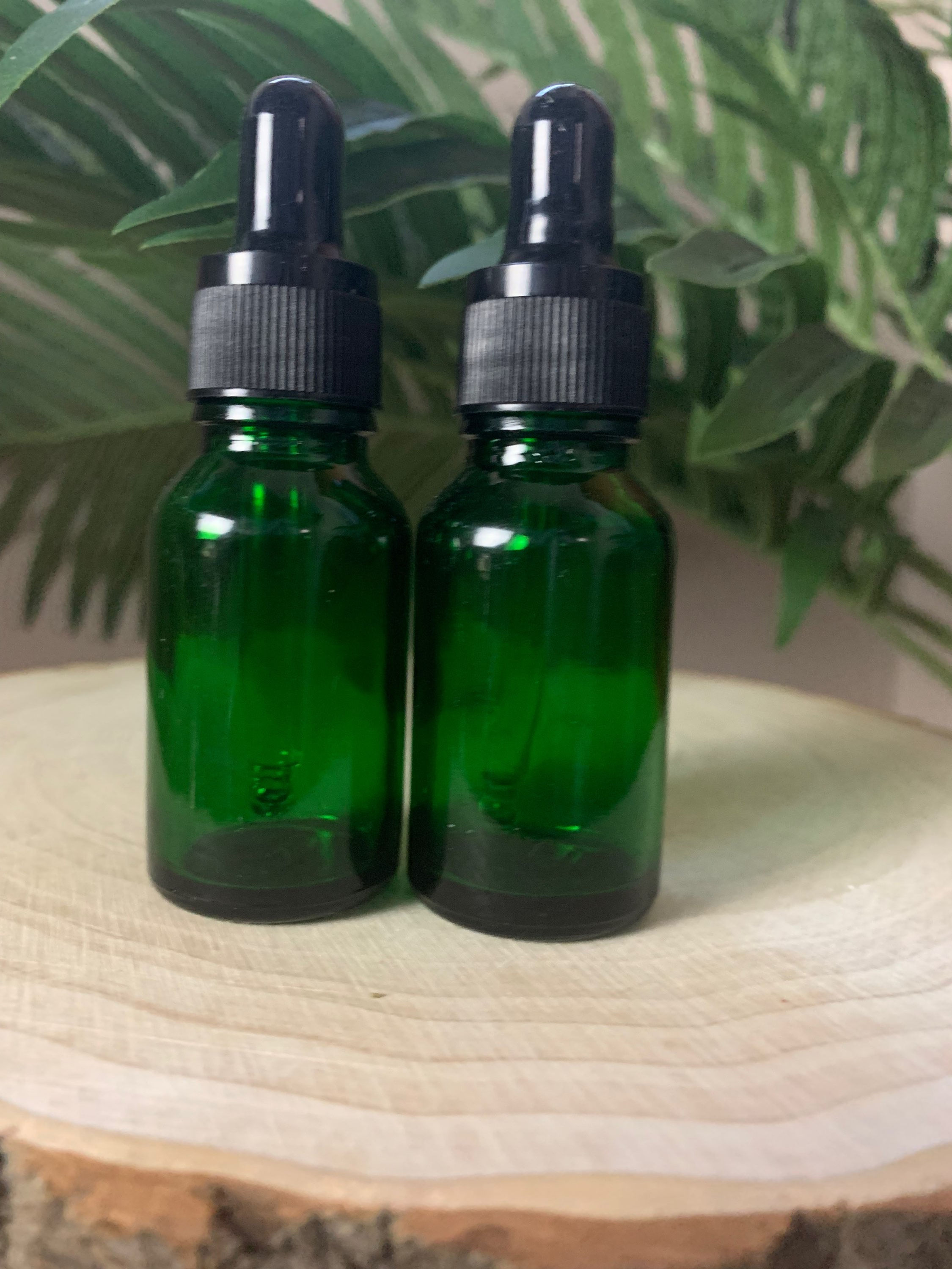 20 ML Green Dropper bottles