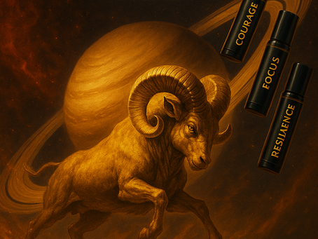 Saturn in Aries: Building Steady Courage with Practical Essential Oils