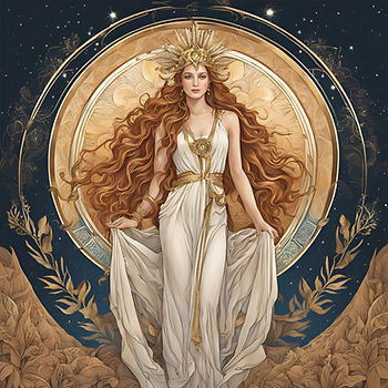 sun in virgo goddess