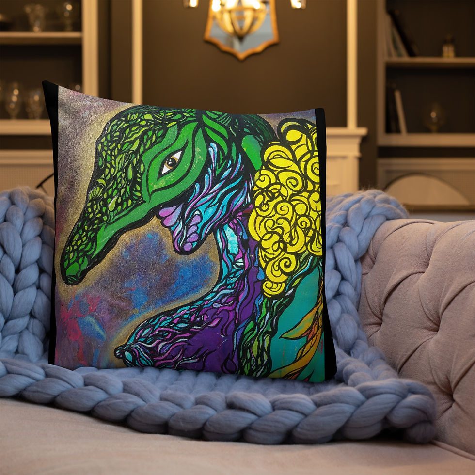 Thumbnail: Armadillo Woman Pillow