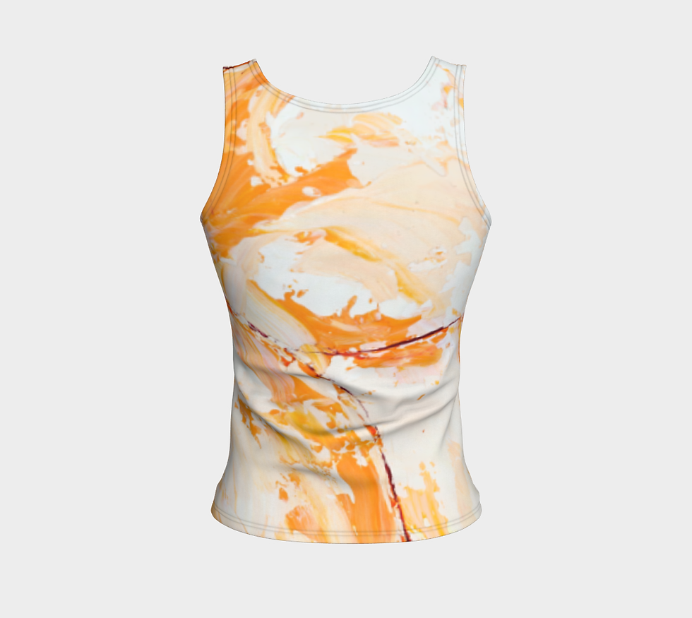 Thumbnail: Orange Blossom Fitted Tank