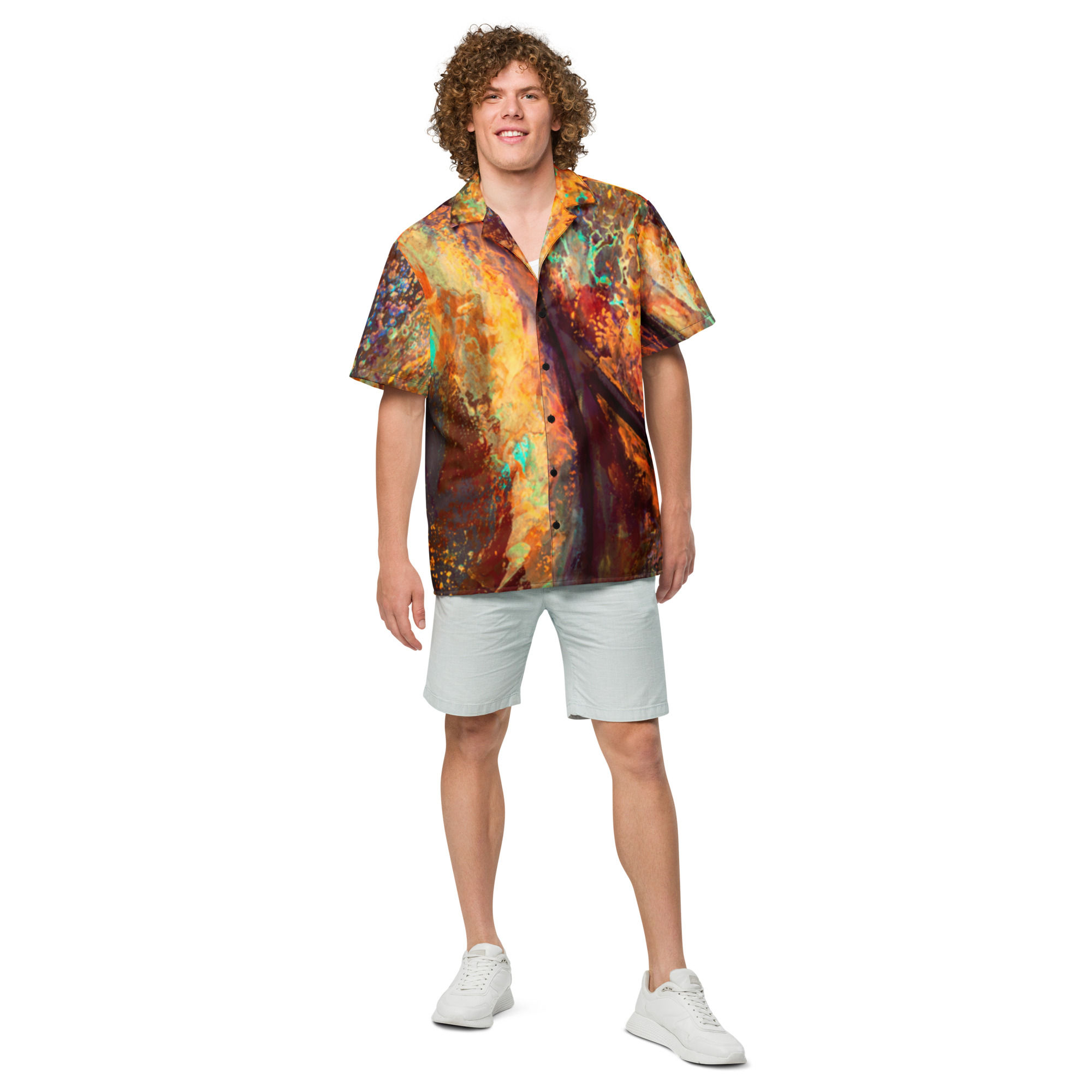 Inner Thoughts All Gender Button Shirt