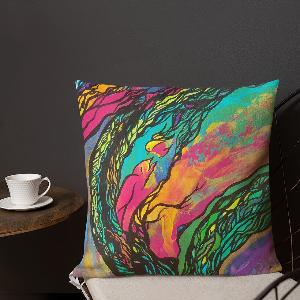 Thumbnail: Surprise Birdies Pillow