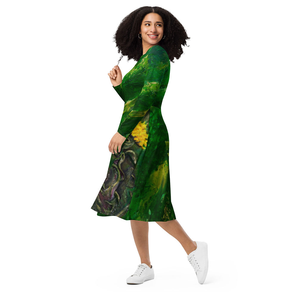 Thumbnail: Generational Wealth  Long Sleeve Dress 