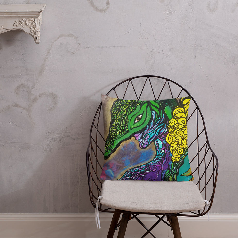 Armadillo Woman Pillow