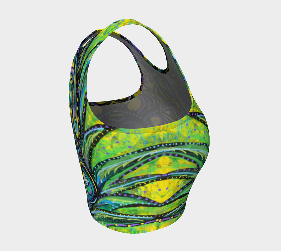 Thumbnail: Swirling Sherpa Crop Top
