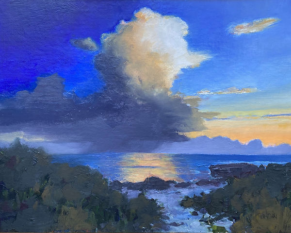 Oil_Isla Mujeres_Study for Sunrise Isla Mujeres_2022.jpeg