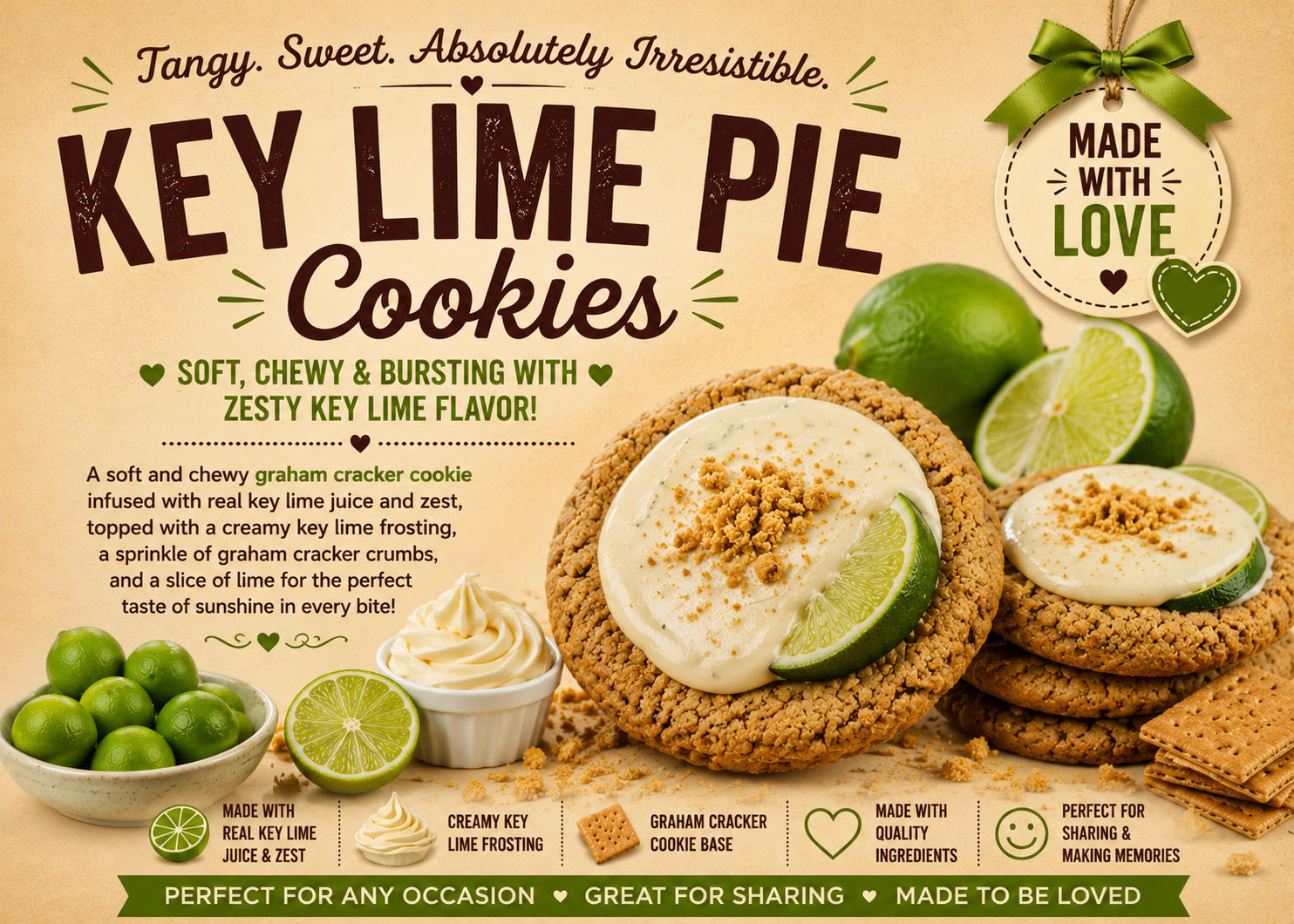 Key Lime Pie Cookies