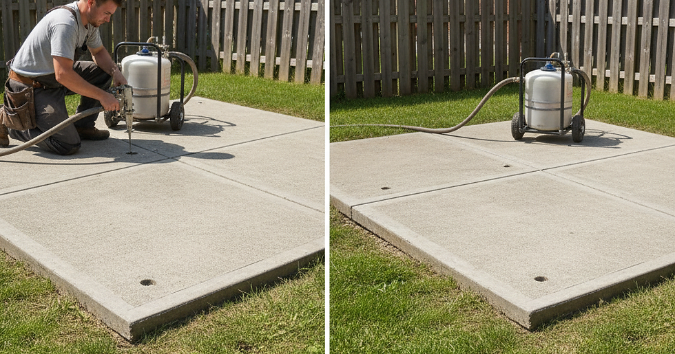 concrete driveway repair Lincoln Park in Chicago, IL — Elevation Concrete Raising
