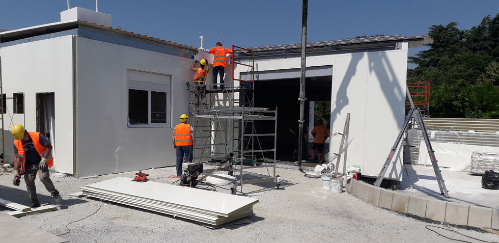 PREFABRICATED CIVIL STEEL BUILDING ENGINEERING