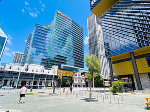 Sunlit mornings at ECU City Campus capture the energy of student life in the heart of Perth CBD.