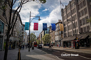 Oxford Street london during COVID lockdown