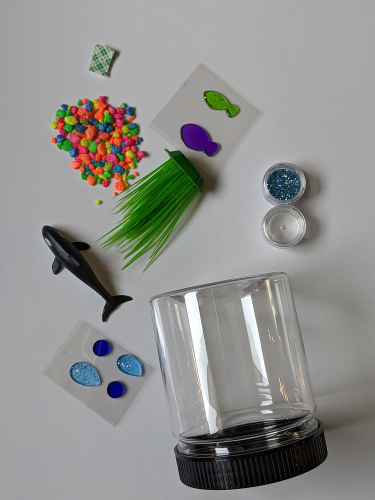 DIY Mason Jar Fish Aquarium for 25 year olds