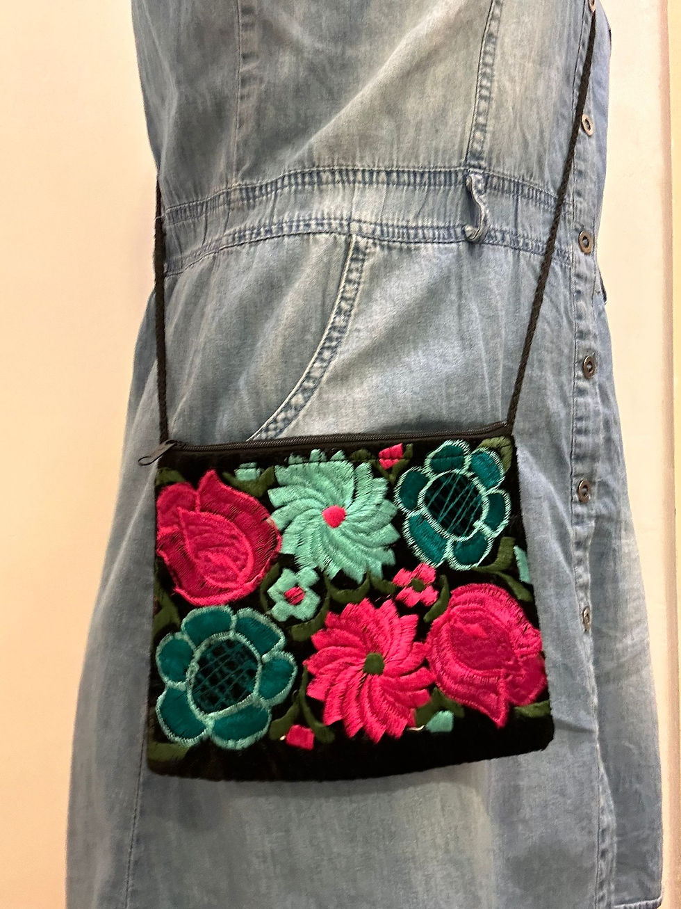 Thumbnail: Floral Velvet Bag 花卉天鵝絨包 004