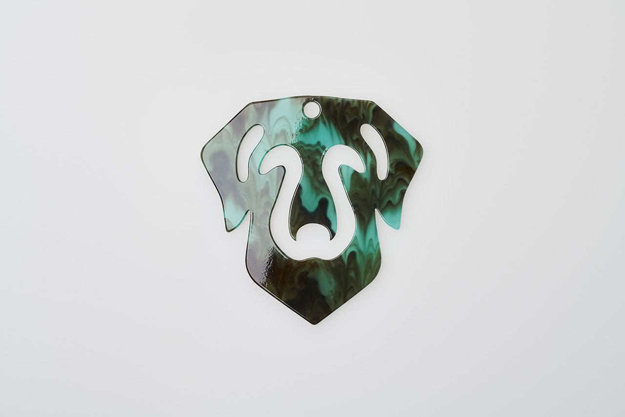 バッグチャーム フリードッグ Ⅰ(マーブル グリーン)