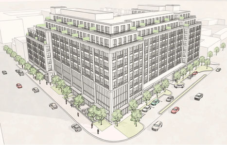 Nine-story project eyed for Woodward parcel