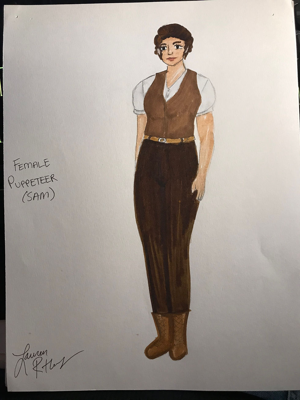 Female Puppeteer: Samantha Ramos