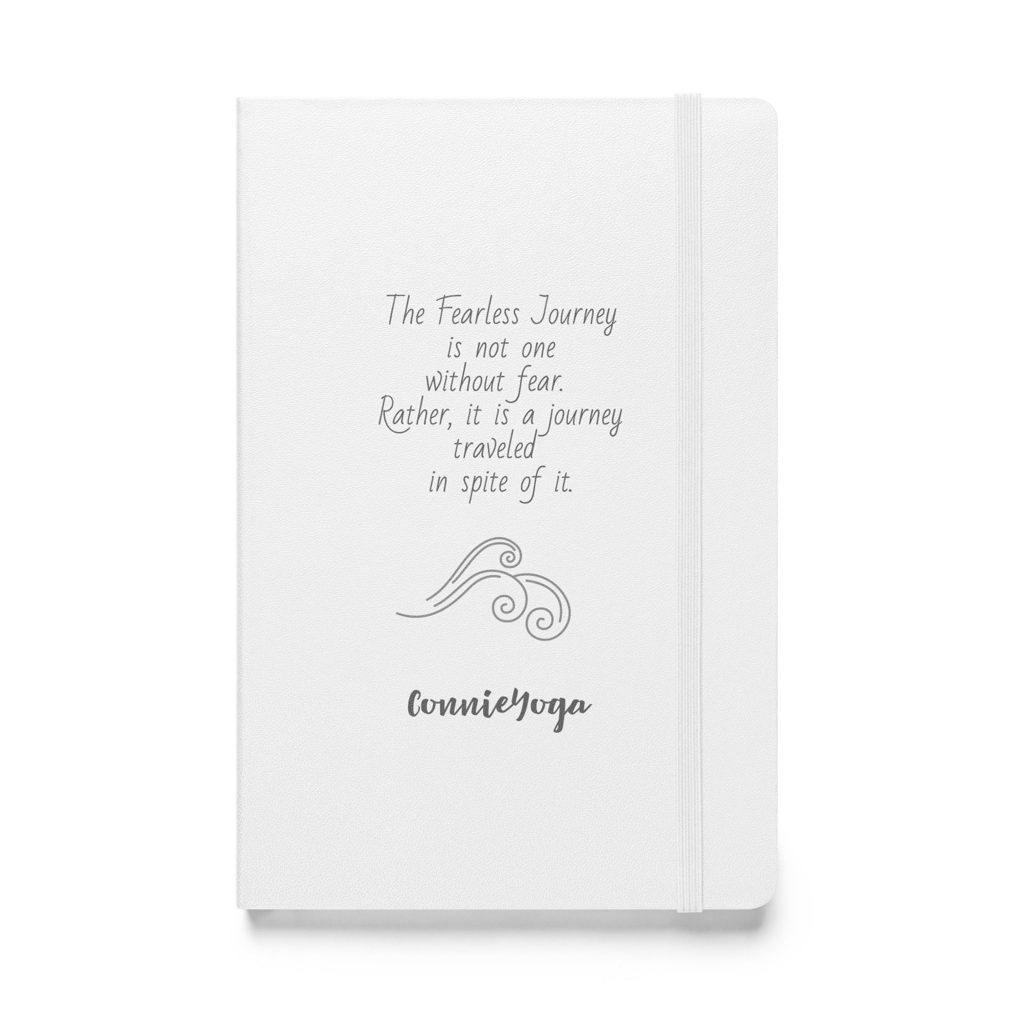 Hardcover bound notebook