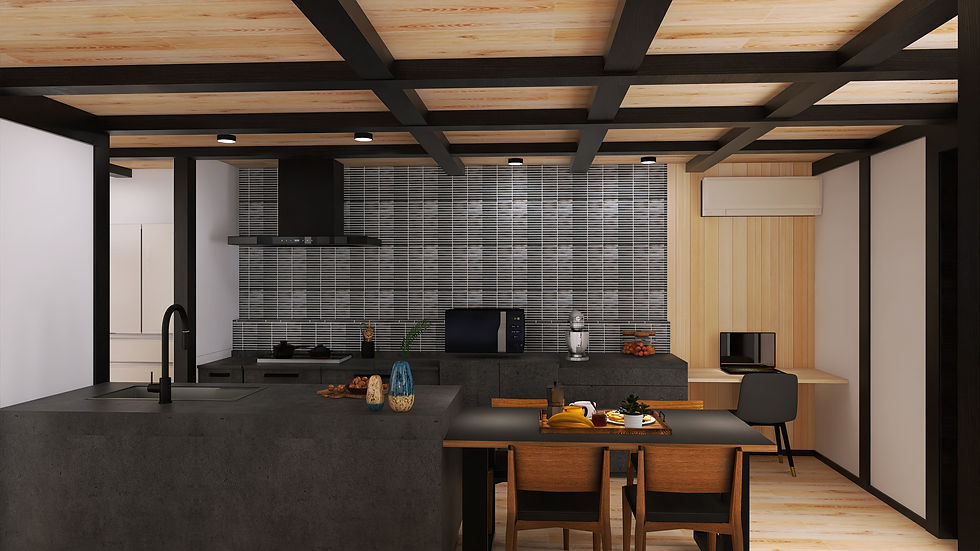 完成!!~光と木が交差する、スケール感のあるナチュラルモダンスタイル~