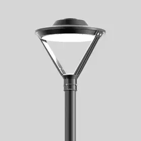 Corp de iluminat parcuri, ornamental, din aluminiu,  protectie anticoroziva, compatibil cu lampi LED, PLG CI1020 - Palagio.ro