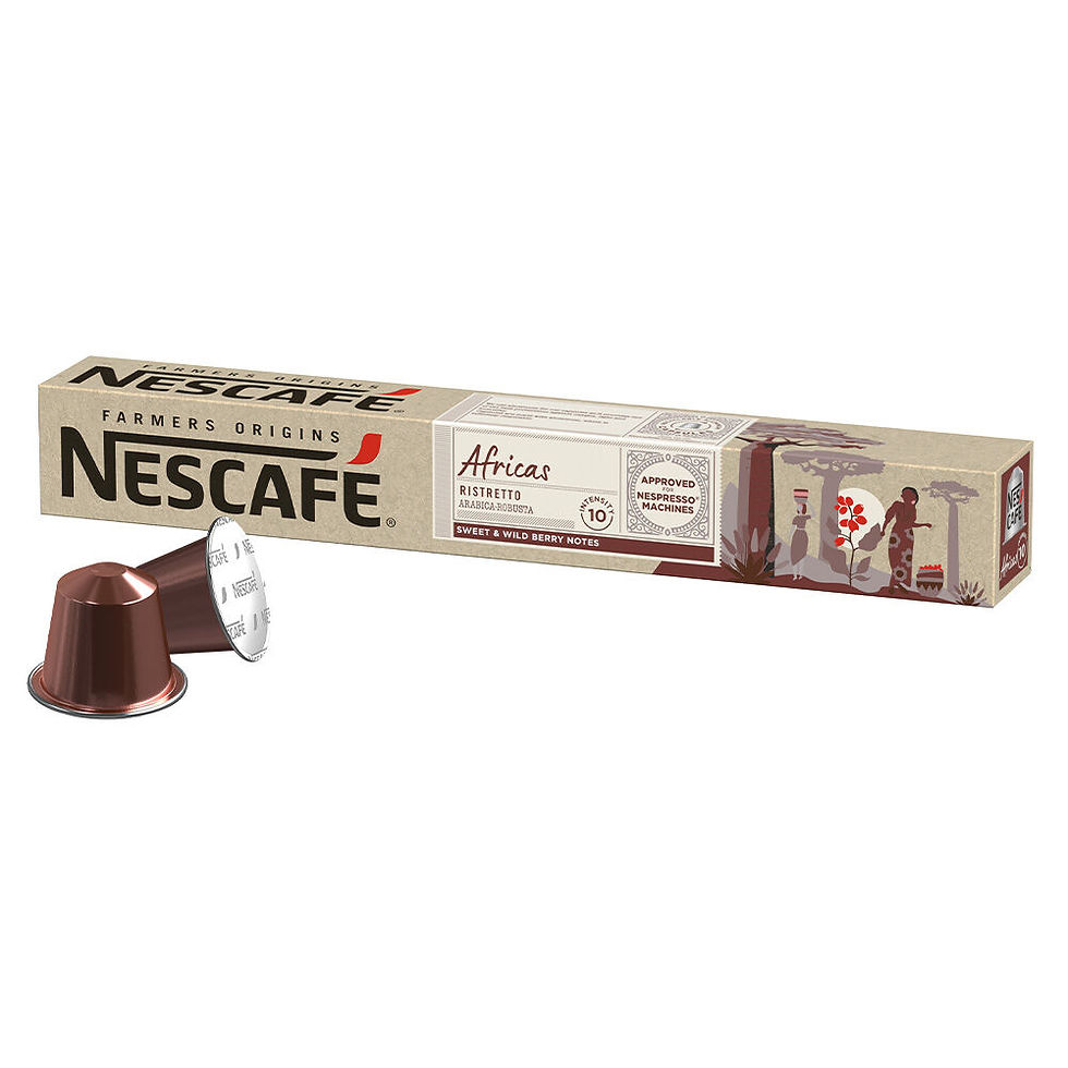Africas Ristretto - Nescafe - 10 capsules for Nespresso®