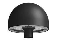 Corp pentru iluminat stradal, multifunctional, din aluminiu, protectie la coroziune, senzori miscare, BLACKBIRD MUSHROOM, Palagio.ro