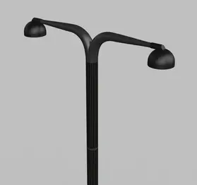 ​Iluminat stradal inteligent, Stalp de iluminat solar, design modular, otel galvanizat, compatibil cu module LED, durabilitate superioara, usor de instalat, PLG MP01C - Palagio.ro